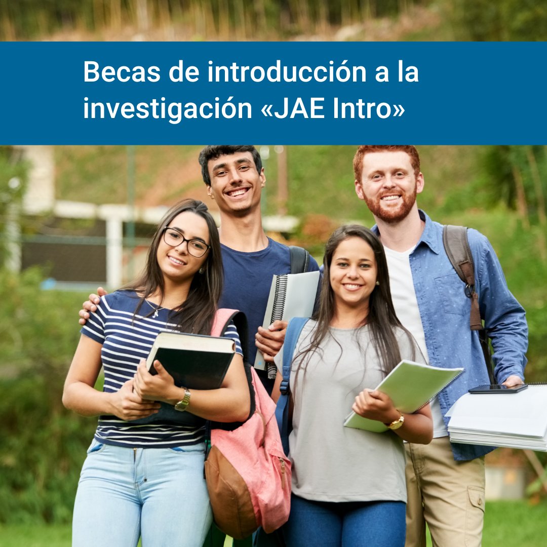 🎓 ¿Estás en los últimos años de tu grado o cursando máster? ¡Esta beca es para ti!

🔍 +info: tenerifejovenyeduca.com/cij/radar/beca…

<a href="/becas/">Raúl Ramos Ribeiro</a> <a href="/universitarios/">universitarios</a> @master #BecasJAE