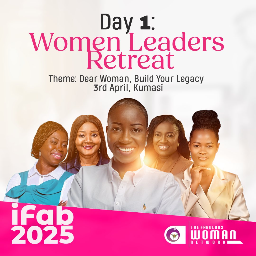 The Fabulous Woman Network (@fabwomannetwork) on Twitter photo Huraaaaaayyyyyy๐๐๐๐ฝ๐๐ฝ๐๐ฝ๐๐ฝ. iFAB 2025 Day 1 (Women Leaders Retreat) is finally here!๐
We are actually less than 24hrs to go๐ฅณ๐ฅณ๐ฅณ. Are you reโreadyyyyyyyy?โค๏ธ๐๐ฝ๐๐ฝ
#iFAB2025
#CelebratingDecadeOfInspirationAnGrowth
#10thAnniversary
#theFWN
#HereWeGrow
#Day1
#WomenLeadersRetreat Huraaaaaayyyyyy๐๐๐๐ฝ๐๐ฝ๐๐ฝ๐๐ฝ. iFAB 2025 Day 1 (Women Leaders Retreat) is finally here!๐
We are actually less than 24hrs to go๐ฅณ๐ฅณ๐ฅณ. Are you reโreadyyyyyyyy?โค๏ธ๐๐ฝ๐๐ฝ
#iFAB2025
#CelebratingDecadeOfInspirationAnGrowth
#10thAnniversary
#theFWN
#HereWeGrow
#Day1
#WomenLeadersRetreat