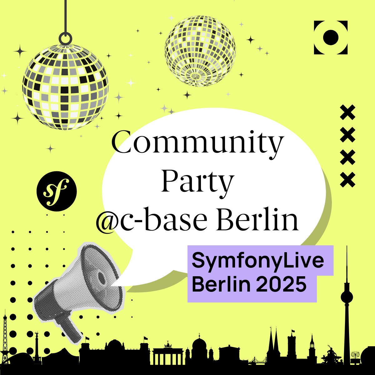 OPEN4gr0wth's tweet image. 🎉 Meet the @symfony Community!
Community-Abend @cbase Berlin
🗓 03.04. | 🕡 ab 18:30 Uhr
🍻 DJ, Drinks, Talks & gute Vibes
📍 Rungestraße 20, 10179 Berlin
Alle sind willkommen – kommt rum!
#SymfonyLive #Berlin #cbase #OPEN4Growth