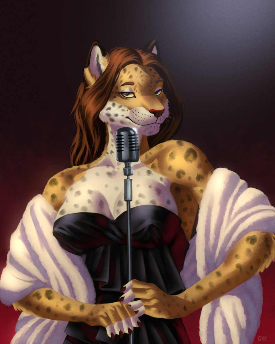 Commission for a beautiful lady Fjne
#furryartwork #furry #Leopard #artwork #retro #vintage
