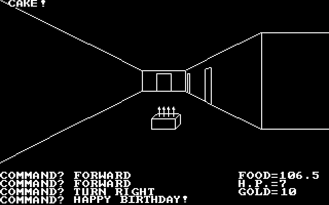 Well today April 2nd is my birthday, a controversial date but I only have to thank Richard for the video he sent me 3 years ago, I still keep it with affection and to all the others who like Ultima and interact with me, thank you very much