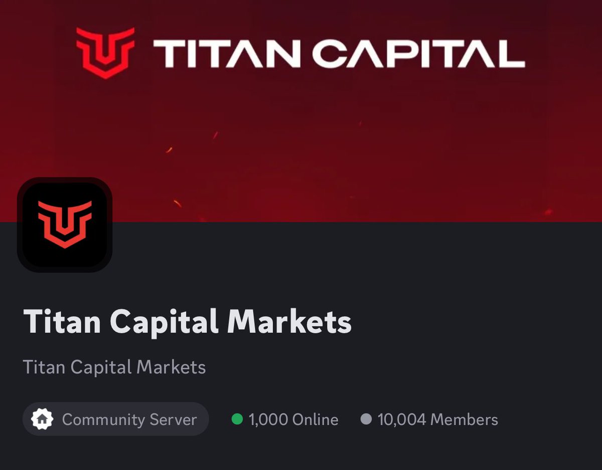 Titan Capital Markets Hits 10,000+ Members in Just 5 Months!

Since launch, we have:
✅ Funded 400+ traders
✅ Paid out $508,350 to traders
✅ Earned a 4.8-star Trustpilot rating with 500+ reviews

This is only the beginning.