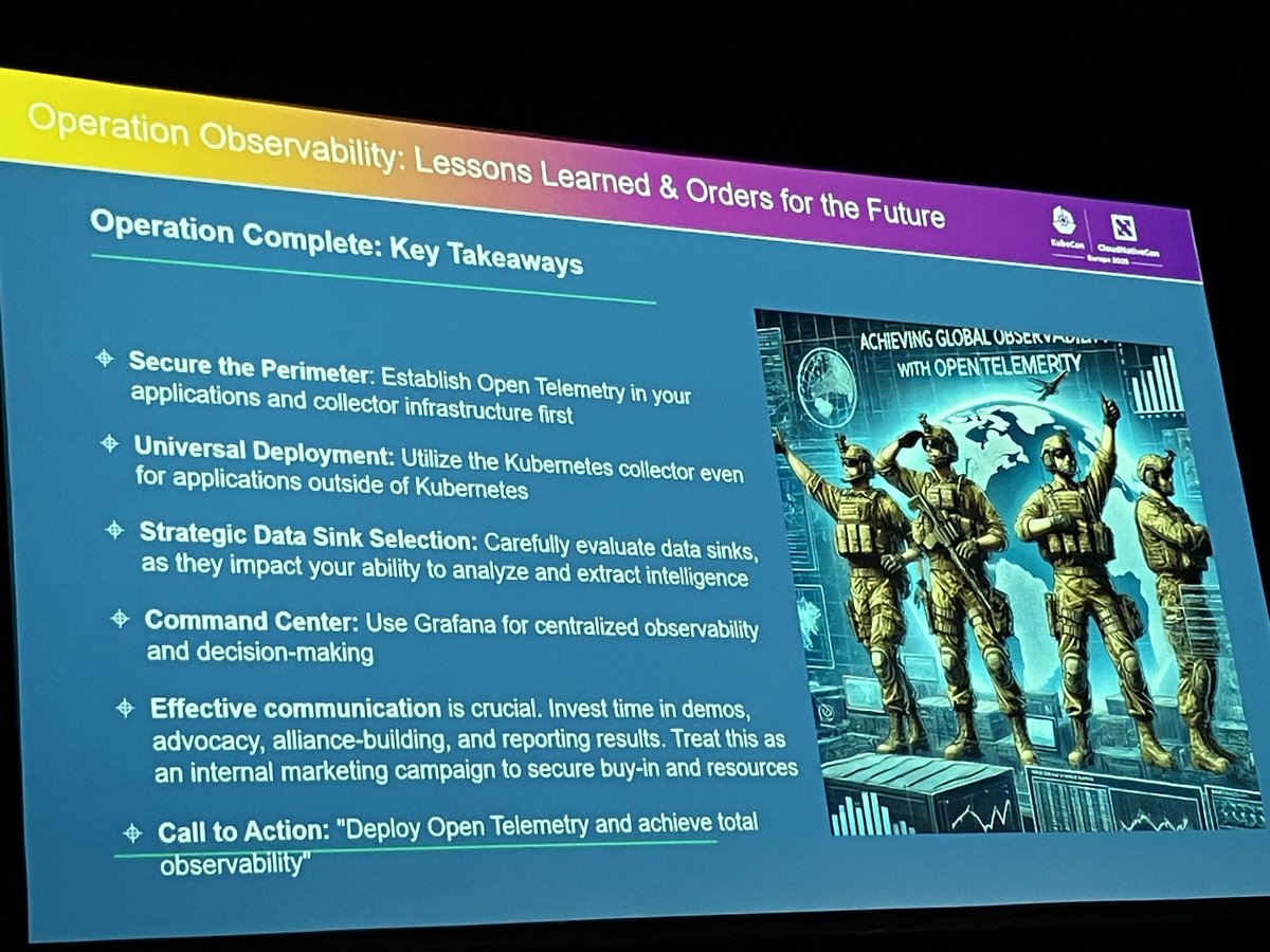 BC Gain (@bcamerongain) on Twitter photo #CNCF Observability Day Hosted before #KubeCon Europe in London: <a href="/MSCI_Inc/">MSCI</a> 's Aftab Khan & Zach Arnold offered a very clear overview on scaling observability with <a href="/opentelemetry/">OpenTelemetry</a>: Legacy Vendor Tooling To OTEL: Scaling Observability at MSCI With a Four-Person Team. <a href="/thenewstack/">The New Stack</a> #CNCF Observability Day Hosted before #KubeCon Europe in London: <a href="/MSCI_Inc/">MSCI</a> 's Aftab Khan & Zach Arnold offered a very clear overview on scaling observability with <a href="/opentelemetry/">OpenTelemetry</a>: Legacy Vendor Tooling To OTEL: Scaling Observability at MSCI With a Four-Person Team. <a href="/thenewstack/">The New Stack</a>