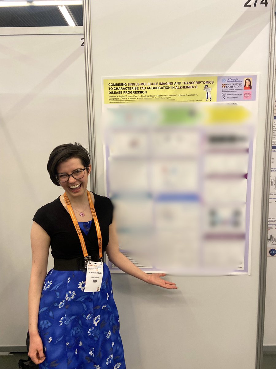 Elizabeth ‘Lizzie’ English (@e_a_english) on Twitter photo Interested in tau, aggregation or inflammation in Alzheimer’s? 🤔
See you at poster 274! 🧠
#ADPD2025 <a href="/adpdnet/">AD/PD - Advances in Science & Therapy</a> Interested in tau, aggregation or inflammation in Alzheimer’s? 🤔
See you at poster 274! 🧠
#ADPD2025 <a href="/adpdnet/">AD/PD - Advances in Science & Therapy</a>