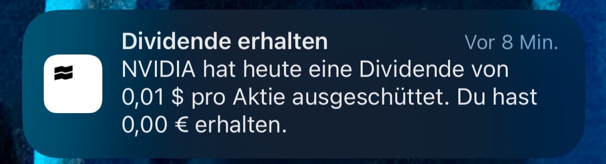 zeit für die rente. ausgesorgt durch nvidia