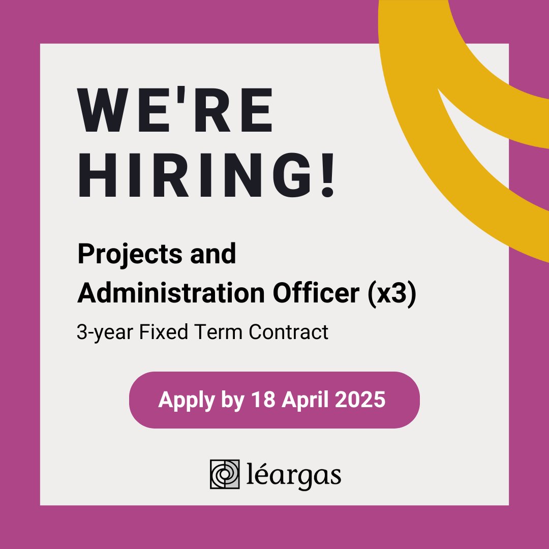 📢 We’re hiring!

We’re looking for three driven Project &amp; Administration Officers to support our work in Erasmus+ and the European Solidarity Corps.

Learn more and apply by 18 April: bit.ly/43zjItV

#JobFairy #Careers