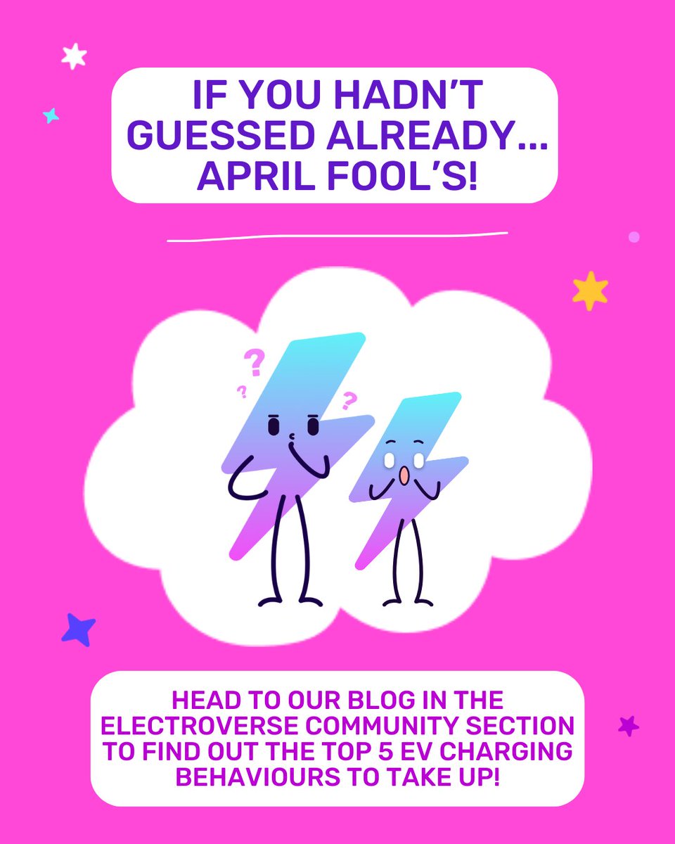 OctopusElectro's tweet image. Okay, okay, you got us... April Fool&apos;s! 😉 We all know how frustrating it can be when someone has bad charging etiquette, but we have you covered! 💪🔌 There are no excuses for bad charging behaviour when there&apos;s an Electroverse guide right here: brnw.ch/21wRJKV 👈⚡