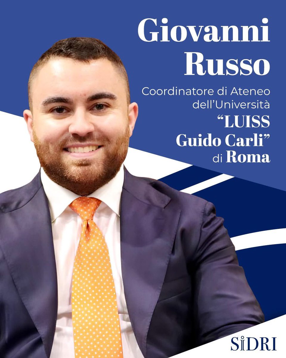 SIDRI_Dottorato's tweet photo. @russotweet, è il nuovo coordinatore di Ateneo presso la @UniLUISS Guido Carli, sostituendo Francesco Nigro Imperiale, a cui va il nostro ringraziamento per il lavoro svolto finora nella sede di Ateneo.

#PhD #Dottorato #Dottoratodiricerca #università #dottorandi #ricerca https://t.co/ut1atiSRSq