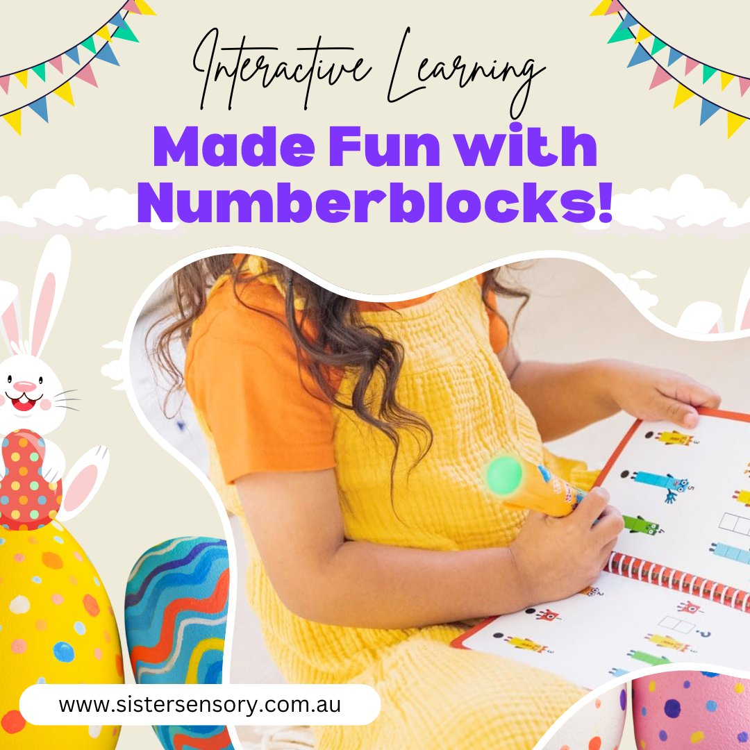 sistersensory's tweet photo. 🌸 Fun activities to help kids learn numbers 1-10! 🎁 A perfect Easter gift alternative to chocolates! 🍫✨
Hop into the learning adventure today! 🛒💥
📞 +61 401 689 313

#EasterLearning #Numberblocks #EducationalToys #KidsActivities #EasterGift https://t.co/cCAZ7MxyCi