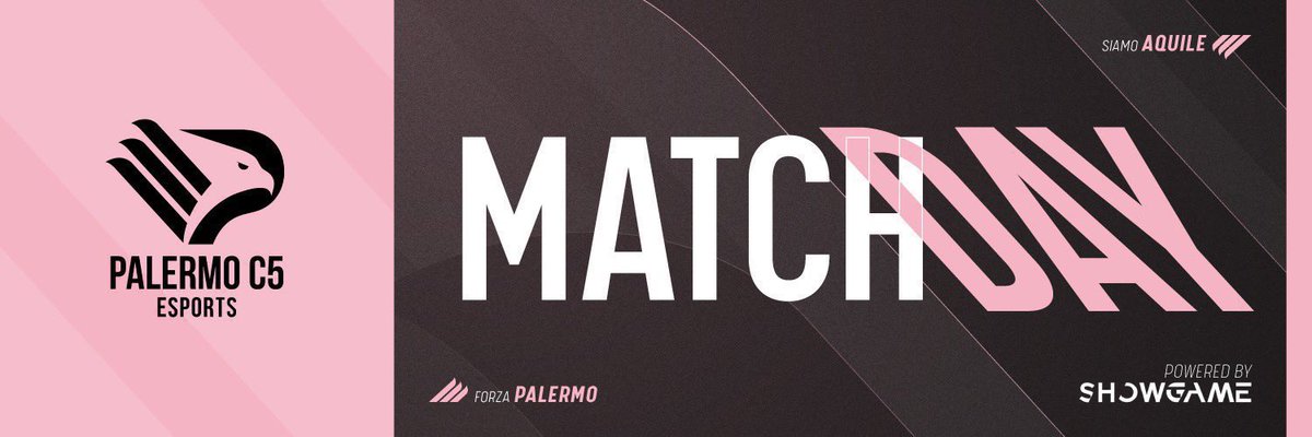 C5Palermoesp's tweet photo. 🎮MATCHDAY🎮

🏆 @proleagueitalia  
🕰️ 22.00
🆚  @MGV_ALL_STAR_30 

🏆 @FVPA_net  
🕰️ 22.30
🆚  #FcZionx

🏆 @proleagueitalia  
🕰️ 23.00
🆚  #DBAclub

🏆 @proleagueitalia  
🕰️ 23.20
🆚  #Barcellini

#forzapalermo🩷🖤 https://t.co/VjnCu0QRdO