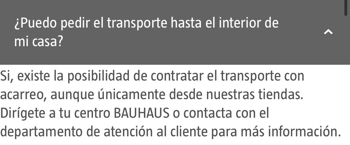 mostolac's tweet photo. @BAUHAUS_es la tienda de ZGZ no nos ofreció esta opción para unas personas de casi 80 años… calidad? https://t.co/X69GswJrVe