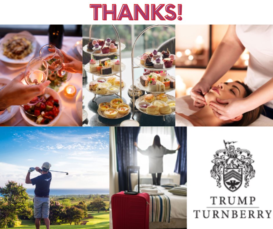 HIT Scotland (@hitscotland) on Twitter photo A huge thank you to Trump Turnberry for their generous £7,000 prize donation for our HIT Scotland fundraisers! 🙌✨
Their support helps us develop talent in Scottish hospitality. Can you contribute? Every donation makes a difference!
📩 events@hitscotland.co.uk A huge thank you to Trump Turnberry for their generous £7,000 prize donation for our HIT Scotland fundraisers! 🙌✨
Their support helps us develop talent in Scottish hospitality. Can you contribute? Every donation makes a difference!
📩 events@hitscotland.co.uk