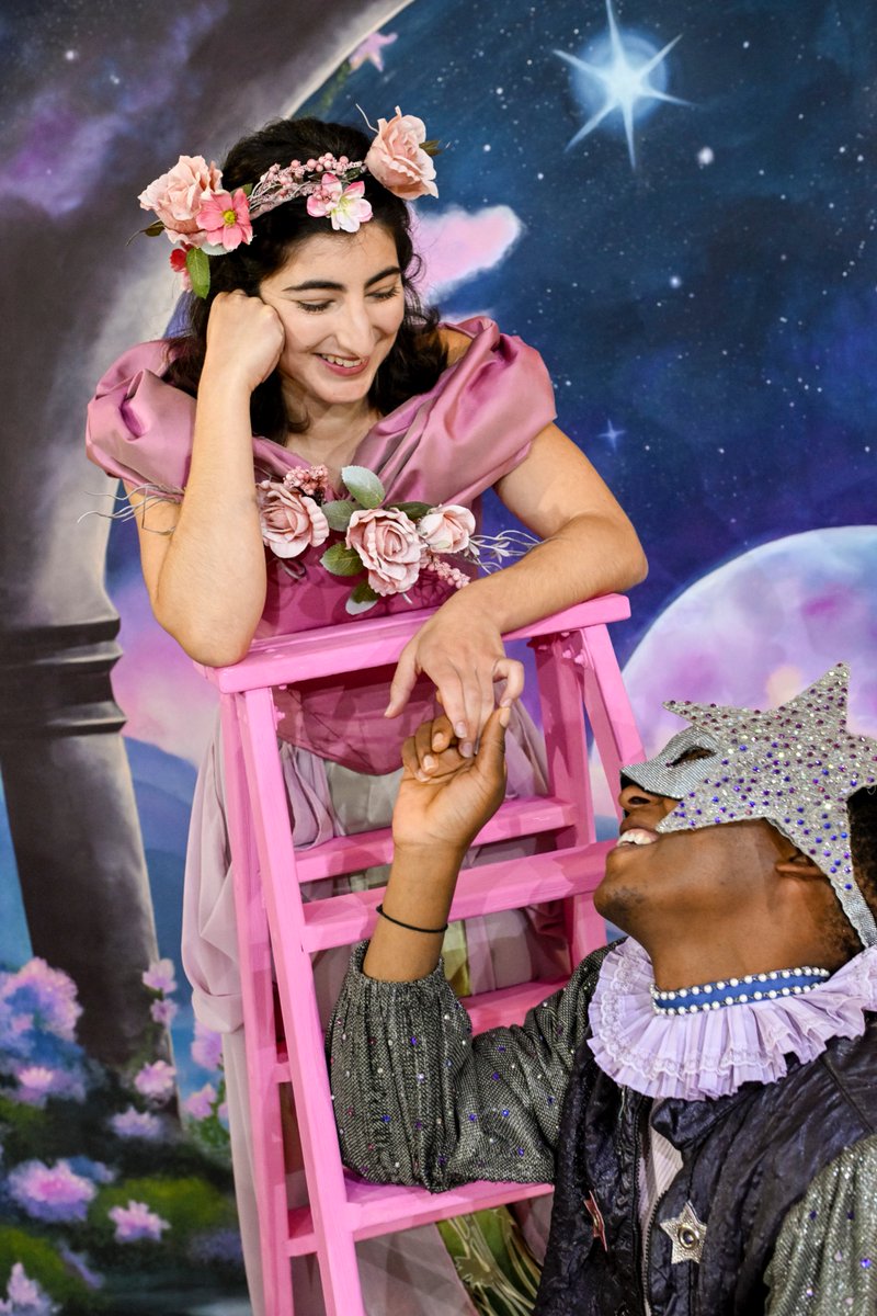 Our wonderful Valia Katsi looking super Springlike on tour with White Horse Theatre in Germany.  Learning English through theatre.  And saying it with flowers. 🌺🌹🌸🍃🌼  #WestieWednesday