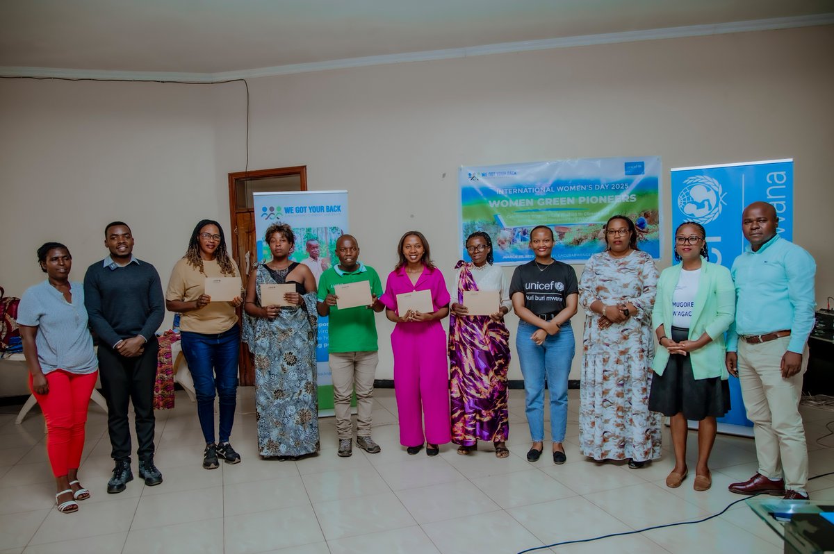 ndanastase's tweet photo. On March 27, 2025, in @Kamonyi District, Gacurabwenge Sector, as we gathered to celebrate International Women’s Day, organized by @WGYB_NGO in collaboration with @unicefrw, I was deeply moved by the incredible women leading the charge in green innovation and entrepreneurship. Their dedication to #climateaction, sustainability, and economic empowerment was nothing short of inspiring.
Walking through the exhibition, I saw firsthand how women are turning challenges into opportunities—from creating biodegradable products to harnessing renewable energy and developing sustainable agriculture solutions. Every idea, every project, every product on display carried a powerful message: women are not just participants in the fight against climate change; they are leaders shaping its solutions.
One of the most memorable moments of the day was honoring five outstanding Green Women Innovators. As we recognized their achievements, I couldn’t help but think about the countless other women who, with the right support, could bring even more transformative solutions to life. These women are proving that sustainability is not just about protecting the planet—it’s about creating jobs, empowering communities, and building a better future for all.
At @WGYB_NGO, we are more committed than ever to empowering women to take the lead in green entrepreneurship and innovation. But inspiration alone is not enough—we must take action.
To truly support women in climate action, we need to:
1. #Invest in women-led green businesses by increasing access to funding and resources.
2. #Equip them with the knowledge and skills through mentorship, training, and capacity-building programs.
3. #Expand market access so their eco-friendly products and solutions can reach wider audiences.
4. #Advocate for policies that promote gender-inclusive climate action and entrepreneurship.
5. #Celebrate and amplify their voices so that their success stories inspire others to follow.
March 27 was more than a celebration—it was a call to action. I walked away with an even stronger belief that when we invest in women, we invest in a sustainable, resilient, and thriving world. Let’s keep this momentum going!
Because when women lead, the world thrives. 🌍💚
#WomenForClimateAction #GreenInnovation #IWD2025 #InvestInWomen
@Dr_Uwamariya @U_Consolee @LiekevandeWiel