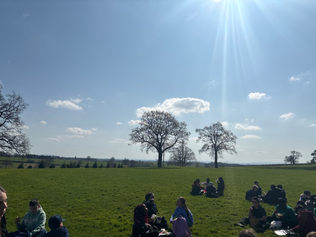 Arrived and having dinner at PGL Borreaton Park with stunning views. <a href="/StMargarets_/">St Margaret's Anfield CE Primary</a> <a href="/SMA_Year6/">Year 6</a>