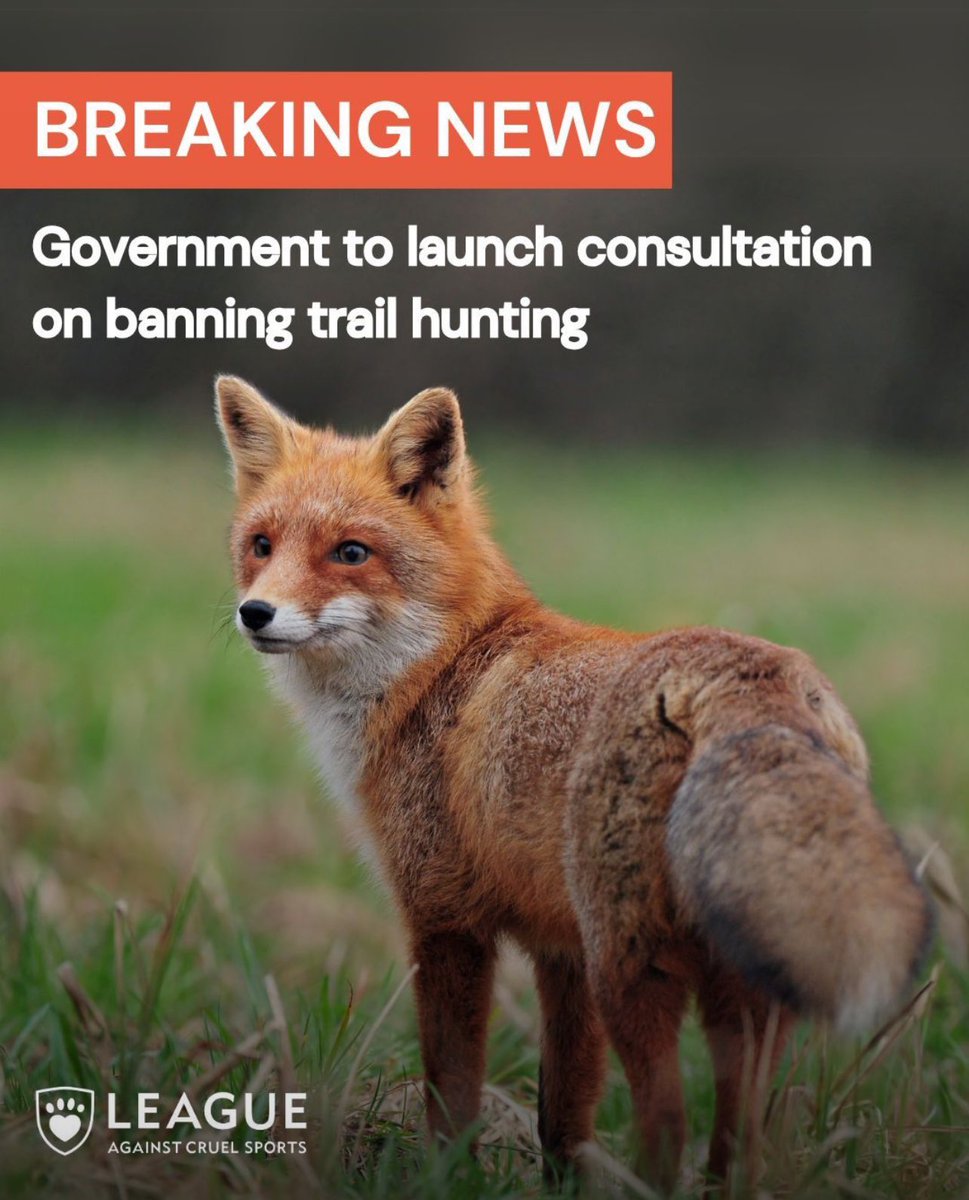 Good to see well done <a href="/LeagueACS/">League Against Cruel Sports</a> <a href="/HuntSabs/">Hunt Saboteurs Association</a>