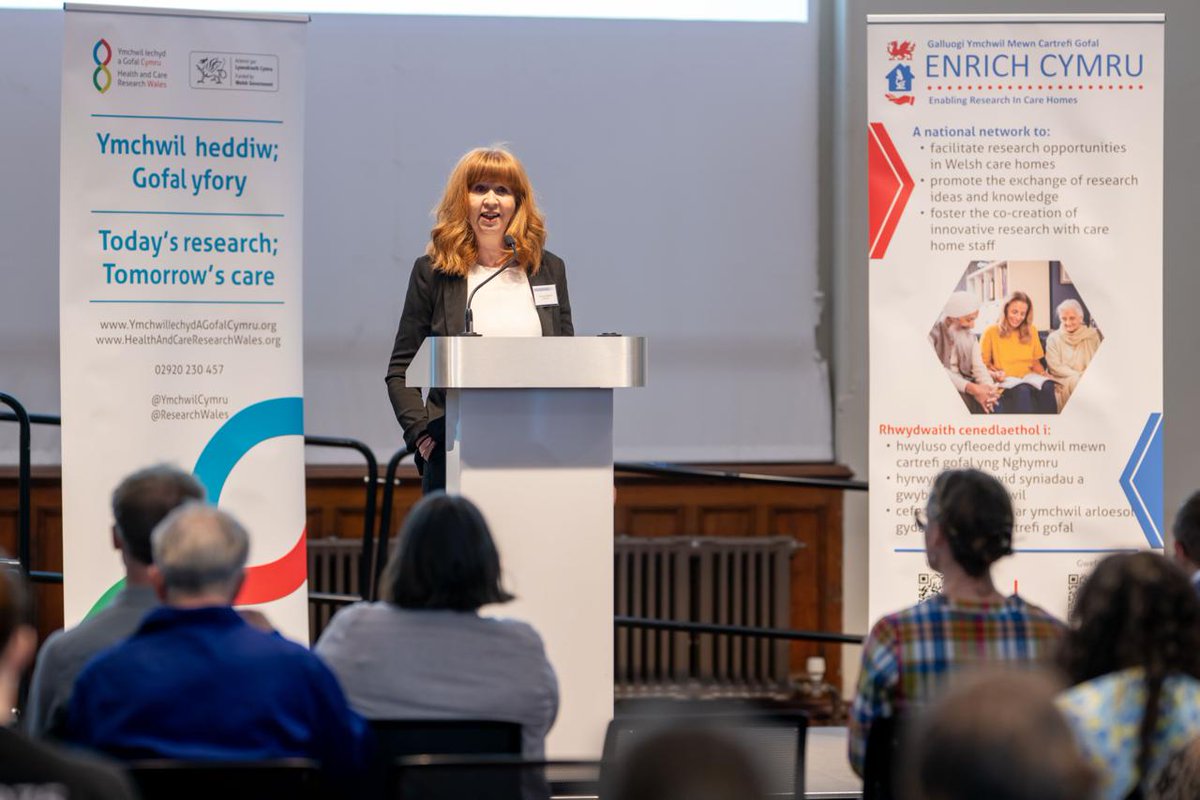 Health and Care Research Wales (@researchwales) on Twitter photo Chair of the <a href="/EnrichCymru/">ENRICH Cymru</a> Advisory Board,
<a href="/VickyLShepherd/">Victoria Shepherd</a> welcomes delegates to the Senedd as we celebrate ENRICH Cymru's achievements and their renewed funding to support care homes to do research, allow people in care homes to take part in research and to launch new resources Chair of the <a href="/EnrichCymru/">ENRICH Cymru</a> Advisory Board,
<a href="/VickyLShepherd/">Victoria Shepherd</a> welcomes delegates to the Senedd as we celebrate ENRICH Cymru's achievements and their renewed funding to support care homes to do research, allow people in care homes to take part in research and to launch new resources