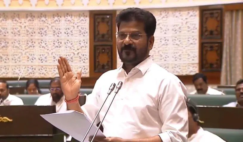 Supreme Court rebukes Telangana Chief Minister Revanth Reddy over statement made in Assembly... 

The Supreme Court on Wednesday rebuked Telangana Chief Minister A Revanth Reddy over his statement made in the state Assembly, saying he was making mockery of the anti-defection law.