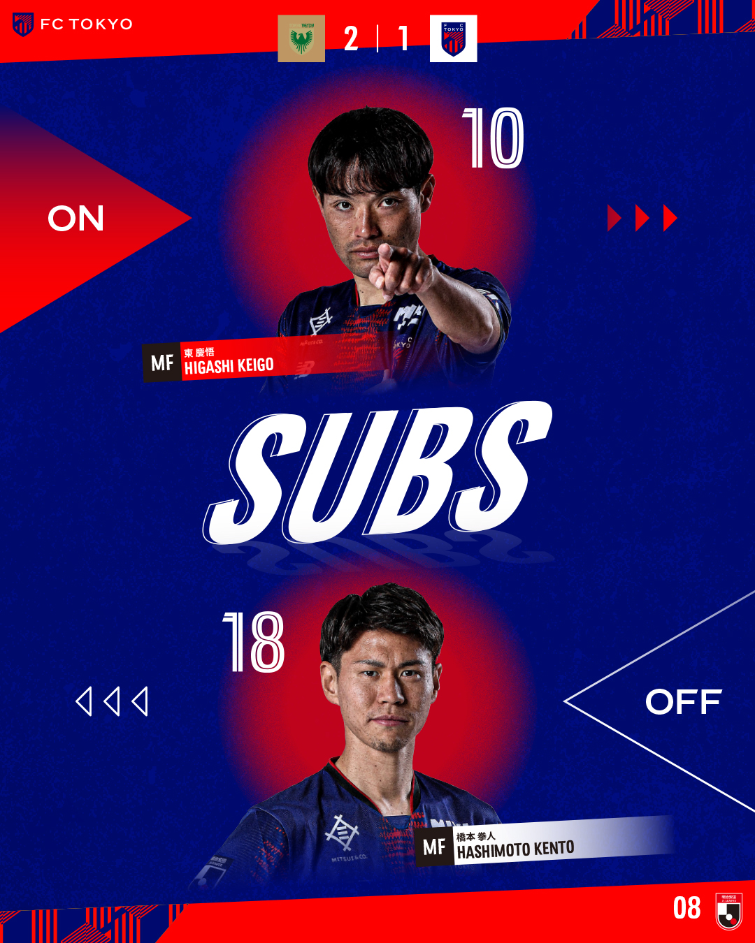 FC東京【公式】 #東京が熱狂 on X: FC東京【公式】 #東京が熱狂 on X: