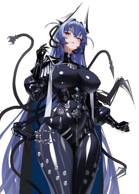 画了这次的新泽西驾驶服!发发保留了肉肉的版本 #AzurLane #アズールレーン 