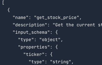 Mildly annoying that the Antropic API uses input_schema while Anthropic's MCP uses inputSchema so now I need to write a translation layer for an otherwise-identical schema.