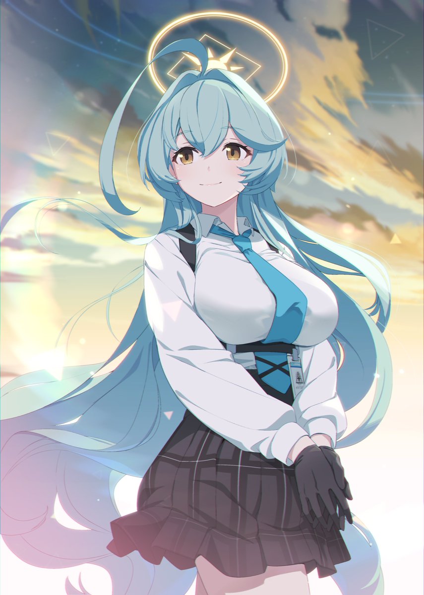 akitake_sub's tweet image. ブルアカ趣味絵の中で😌🙏

#上手いとか下手とかそういうのは関係なく自分が気に入っている絵を選ぶ