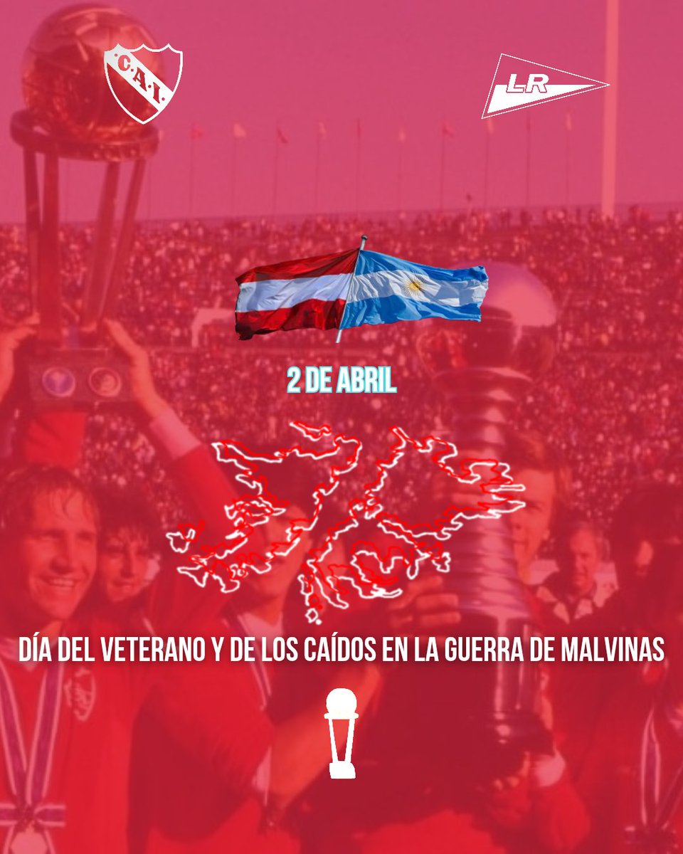 listarojacai's tweet image. Hoy, al igual que cada día del año reafirmamos nuestra soberanía sobre las Islas Malvinas y las Islas del Atlantico Sur. Recordamos con honor a los veteranos y caídos en la gesta de las Malvinas.
Por siempre serán Héroes, por siempre serán argentinas.🇦🇷