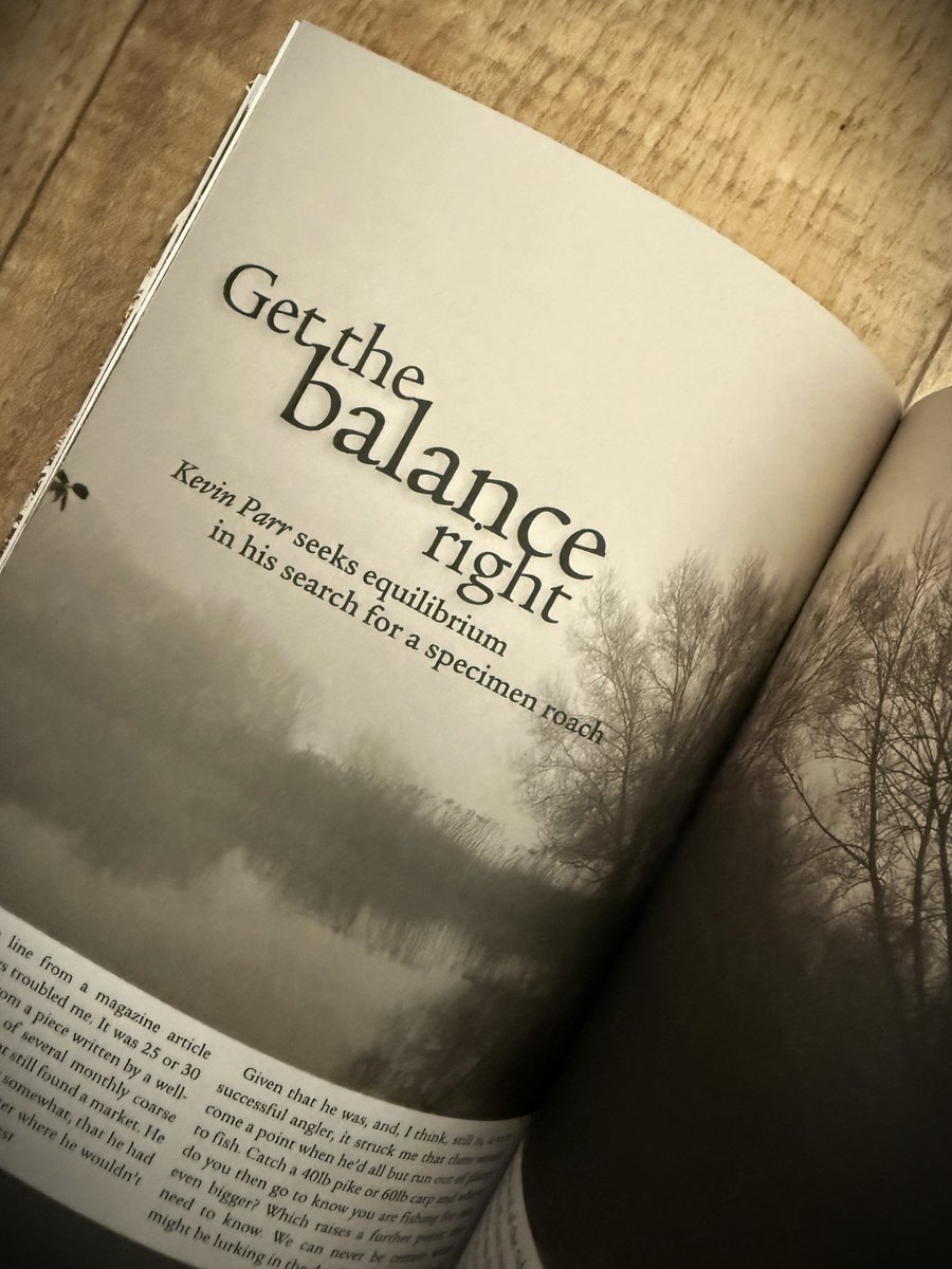 fallonsangler's tweet image. 'The glory days had gone, but 2 or 3 times a season a photograph would pop up featuring an enormous roach against a familiar backdrop.'

Kevin Parr seeks equilibrium in his search for a specimen roach.

Issue 37 - Purchase or subscribe - fallonsangler.net/shop/