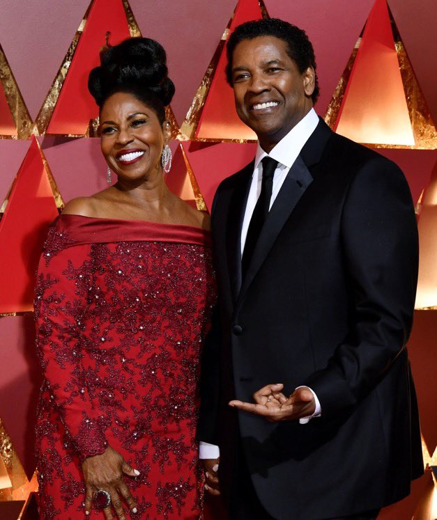 ihysosa's tweet image. After Denzel Washington’s first date with Pauletta he ran out of money, and she had to pay for the cab fare. 

It is now their 41st anniversary👏🏾
