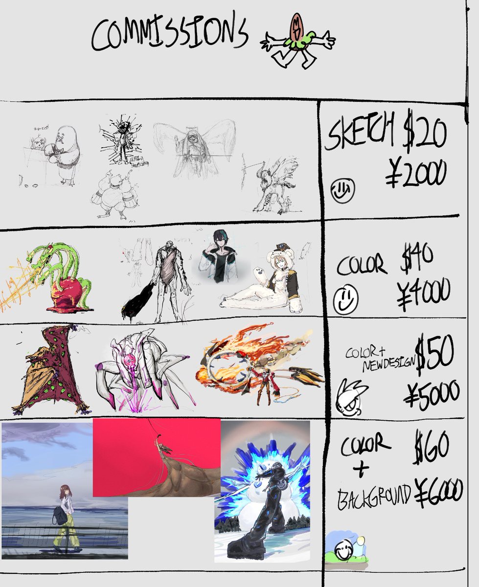BurgortonE's tweet image. I’m opening commissions 
#commissionsopen