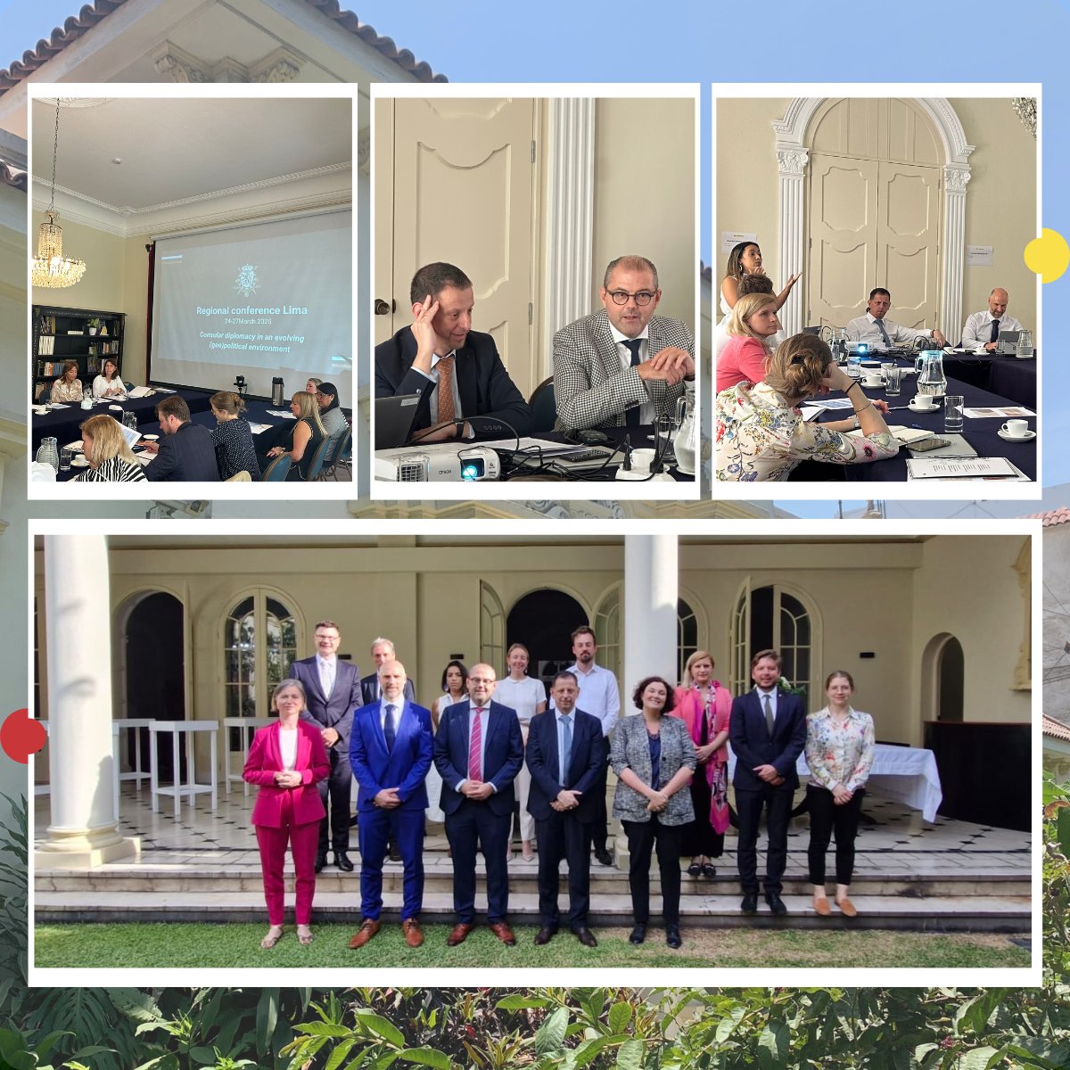 🇧🇪✨ ¡Cónsules belgas en acción! La semana pasada, los cónsules belgas de América Latina y el Director General de Asuntos Consulares, Embajador Joris Salden, se reunieron en Lima para una conferencia clave organizada por la Embajada de Bélgica en Lima. 🌎🤝