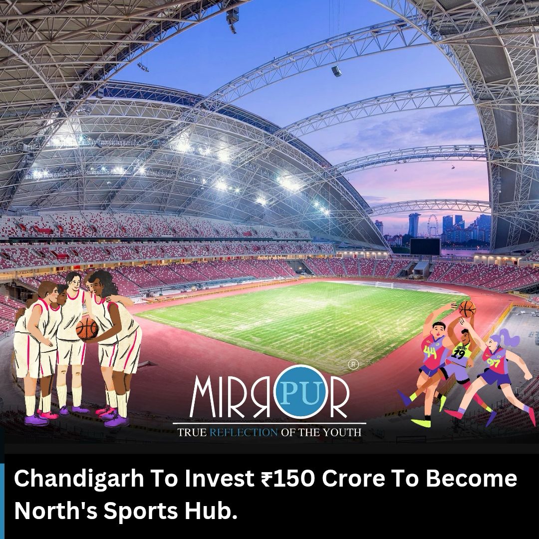pu_mirror's tweet photo. Chandigarh's ₹2,150 crore investment is transforming North India's sports landscape! 🏆🏟️  World-class stadiums, training academies, and facilities are on the way, aiming to produce future Olympians. #SportsRevolution #ChandigarhSportsHub https://t.co/gmumz7vFfe