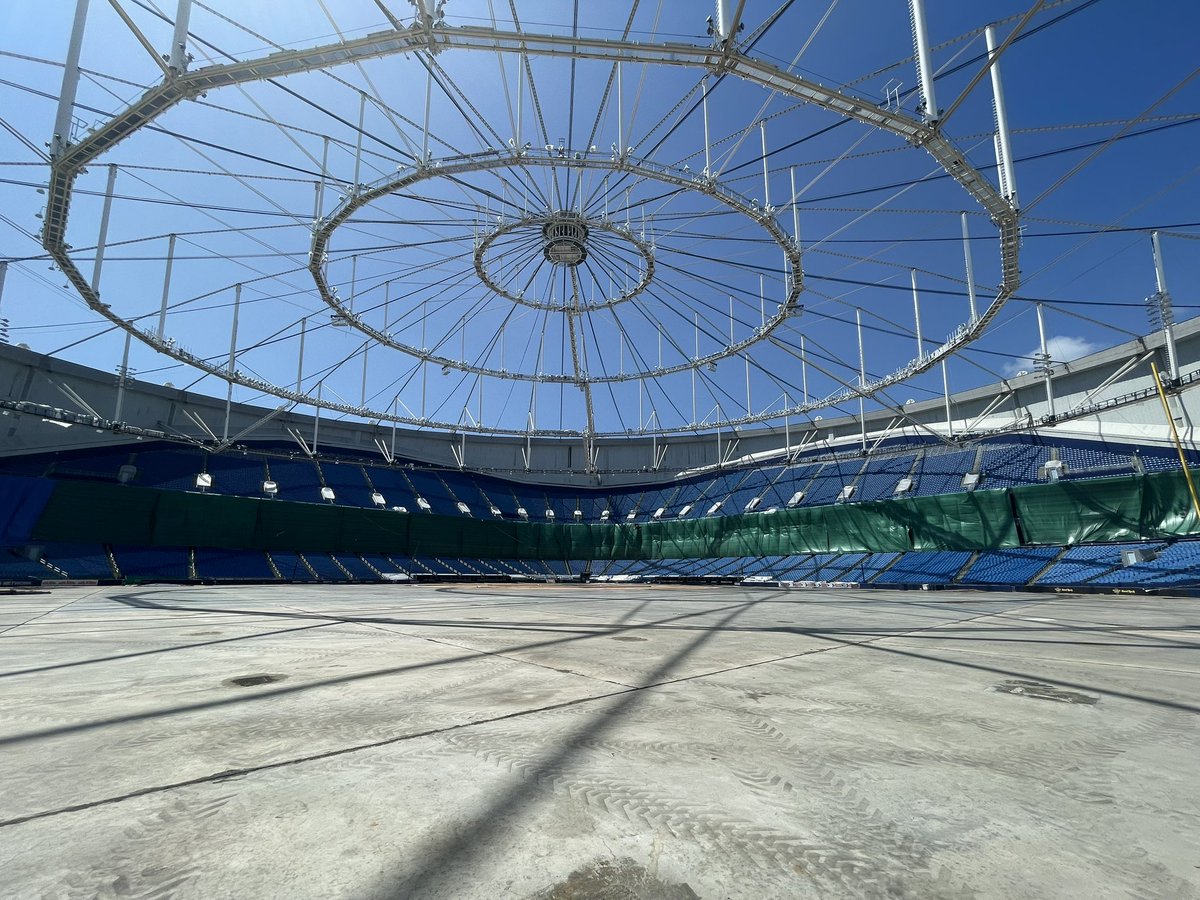 Rays The Roof (@raystherooftb) on Twitter photo Local media had the chance to visit Tropicana Field today...and wow
Just wow
(📸: <a href="/EvanAxelbank/">Evan Axelbank Fox13</a>) Local media had the chance to visit Tropicana Field today...and wow
Just wow
(📸: <a href="/EvanAxelbank/">Evan Axelbank Fox13</a>)
