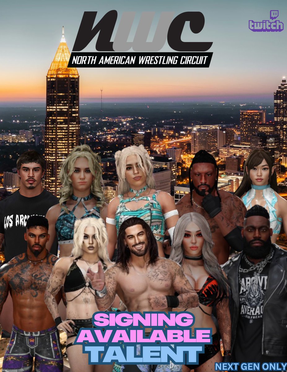 Round 2 of signings are now under way! We are getting closer to our season 3 debut. We look forward to hearing from you!

🚨 Still looking for female talent

🚨 Tag Teams are needed.

🚨 Male spots are limited

forms.gle/2QZdEe3xdRFjn4…

#WWE2K25 #CAWmmunity #CAW
