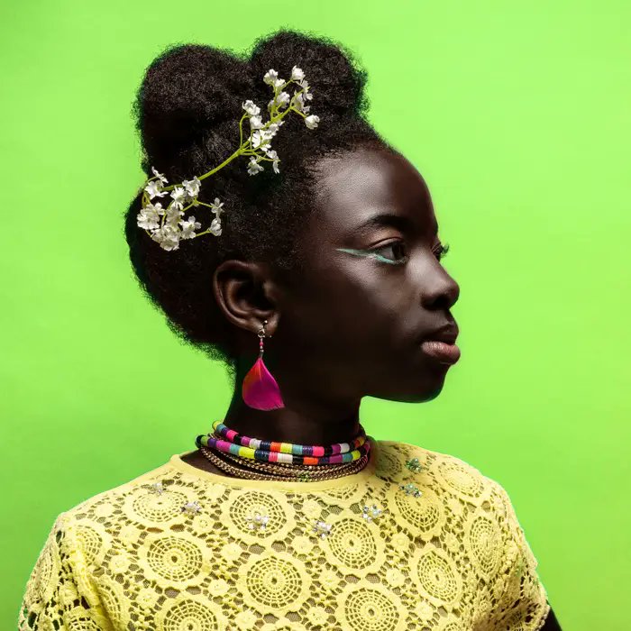 womensart1's tweet image. &apos;Afro Art&apos; is a series of portraits celebrating the beauty and versatility of black hair inspired by Baroque period artworks, by Kahran Bethencourt (and partner Regis) aka Creative Soul #womensart