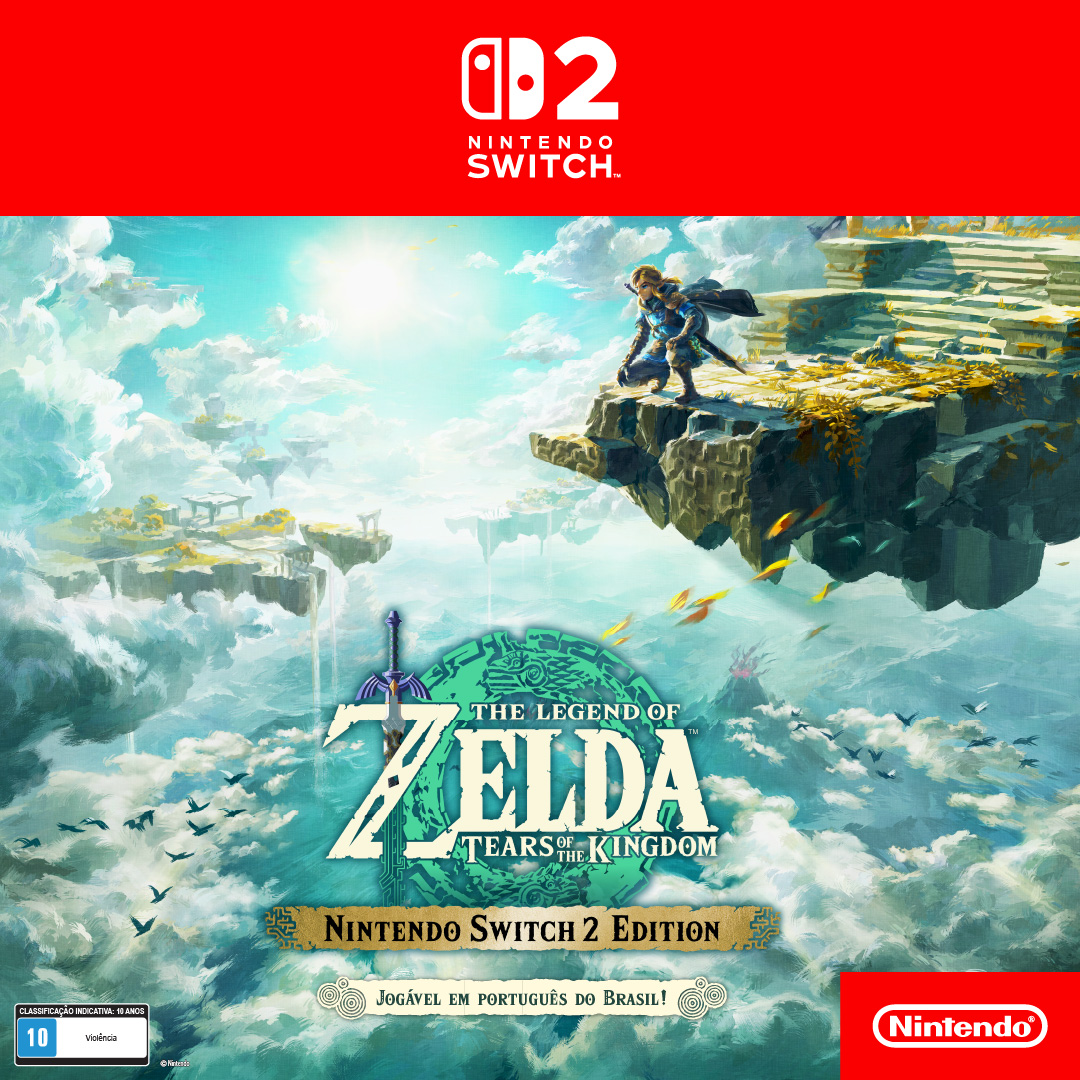 Versões aprimoradas dos jogos The Legend of Zelda: Breath of the Wild e The Legend of Zelda: Tears of the Kingdom serão lançados para o console #NintendoSwitch2 no dia 5 de junho! #NintendoDirect