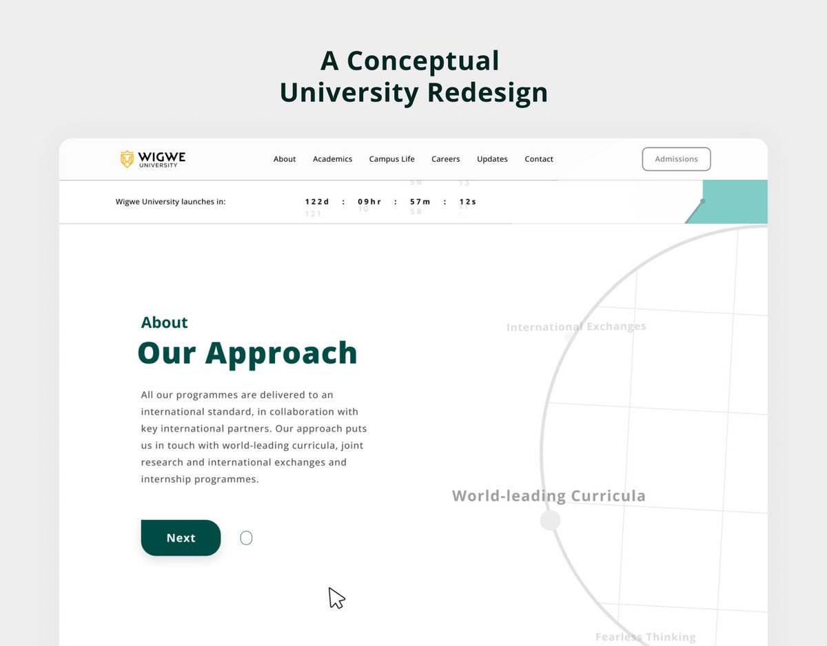 whiffer_egg's tweet photo. I made another redesign of the Wigwe University's website. This one was experimental but I hope it turned out well. 

These designers are Conceptual and Not an official redesign. Thanks! https://t.co/zeDB9SNu4d