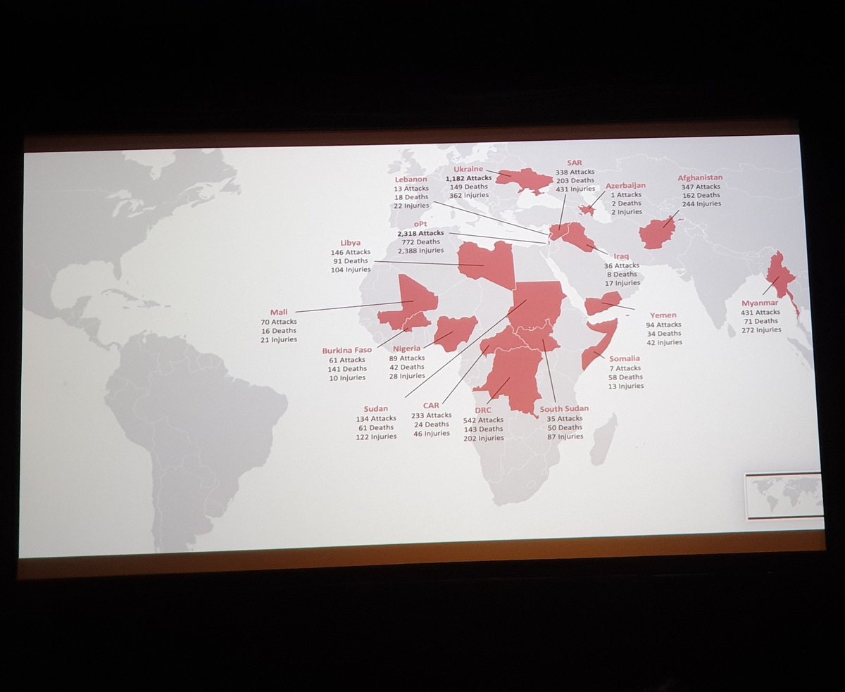 <a href="/SaleyhaAhsan/">Saleyha Ahsan</a> opens the 

PROTECTING HEALTHCARE IN ARMED CONFLICT: AN INTERDISCIPLINARY RESPONSE

Mapped - global conflict with numbers

We are pleased to be supporting today's event
#camfest2025 #Health #healthcare