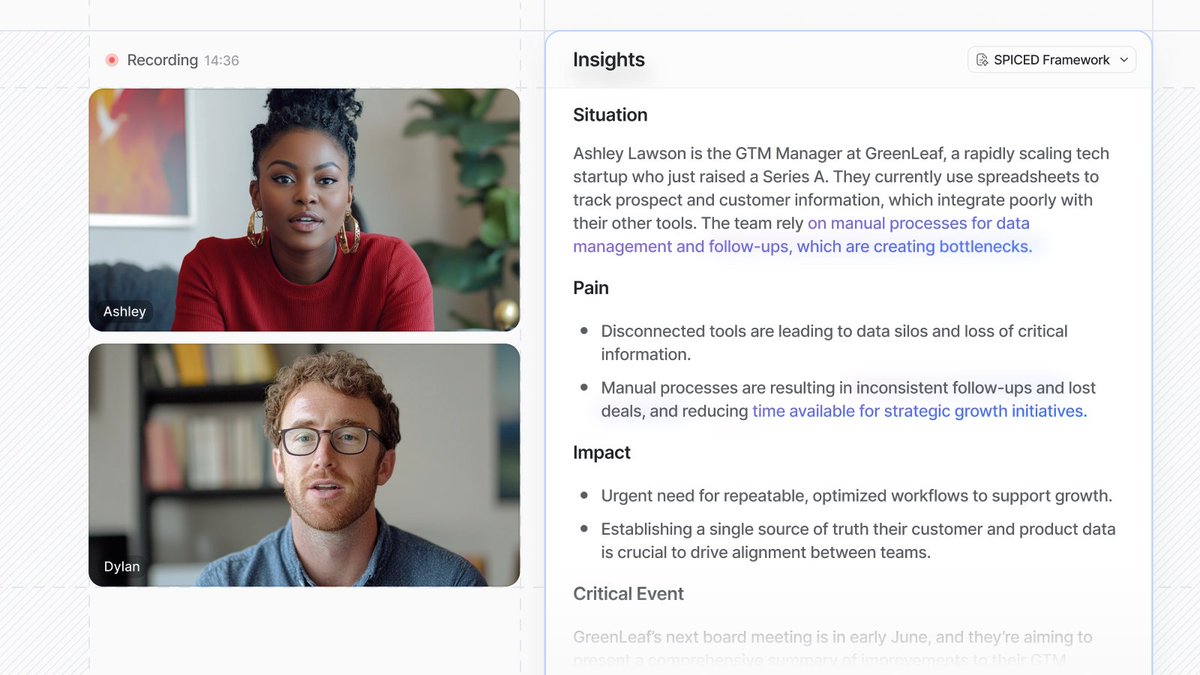 Most call recording tools:
💤 Record everything
🤷‍♂️ Tell you nothing
🔗 Live in a separate tool (you probably forget to check)

So we took a different approach.

My team just launched Call Intelligence in <a href="/attio/">Attio</a> — real-time AI, natively in your CRM.

Here’s how we built it 🧵
