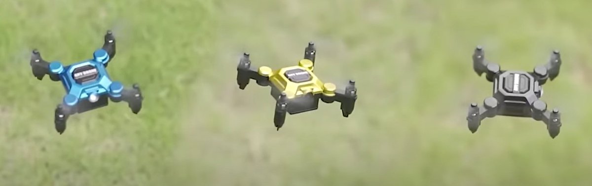 bhaveshxai's tweet image. 2📱MINI FOLDABLE DRONE: The drone that literally FITS IN YOUR POCKET!
Unfolds in SECONDS, shoots 4K, and follows you with simple hand gestures.
The ultimate travel companion that delivers CINEMATIC SHOTS without lugging around bulky gear! #TravelTech #MiniDrones