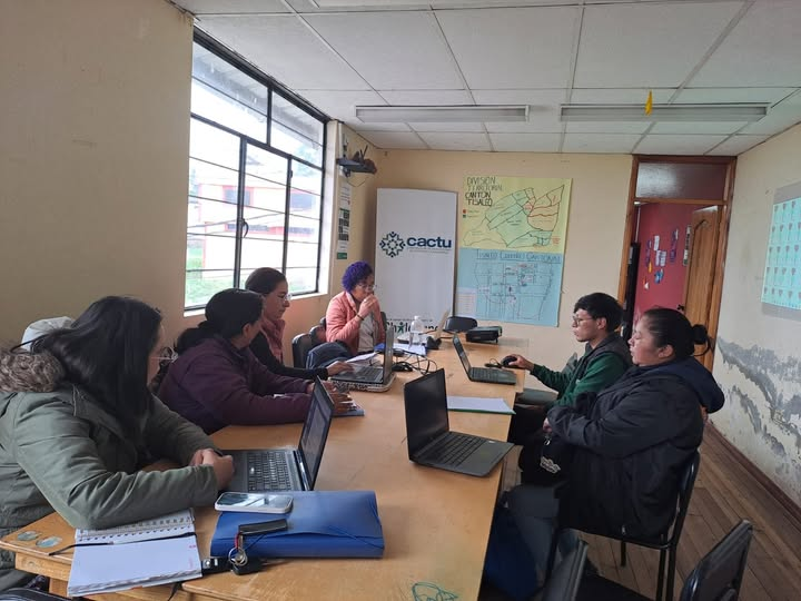CACTUec's tweet photo. #Tungurahua | En un esfuerzo por evaluar los resultados y el impacto del Proyecto Forzán en Tisaleo, Cactu ha iniciado la revisión de los informes con el distrito de Salud Patate del Ministerio de Salud Pública. https://t.co/nOGdDjSwjo