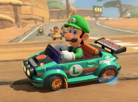 sup_slice's tweet photo. LOOK AT MY BOI!!!

WE SO BACK BABY!!

New Mario Kart looks AWESOME!!!🤩
https://t.co/sMLi33RtHA https://t.co/mhMFFMizxW