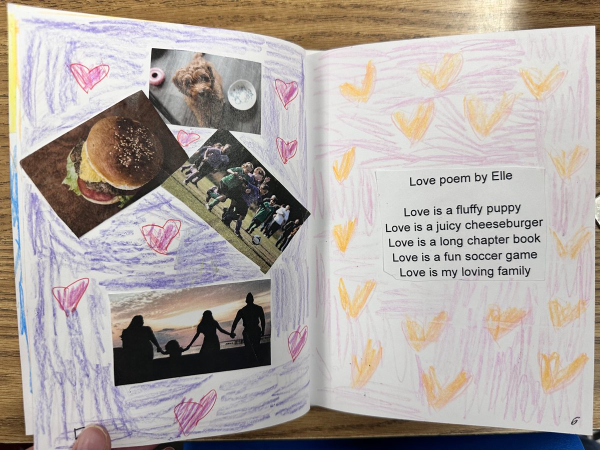 Oldest had poetry day at school, so far so good with this motherhood gig. 

❤️