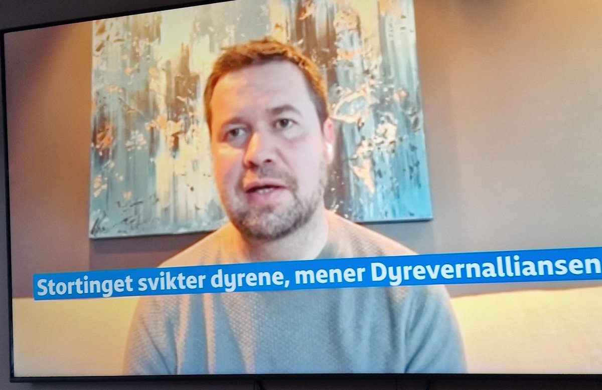 Blir bare uvel av å høre han snakke...dyrevelferd i velferdsstaten Norge er latterlig!!