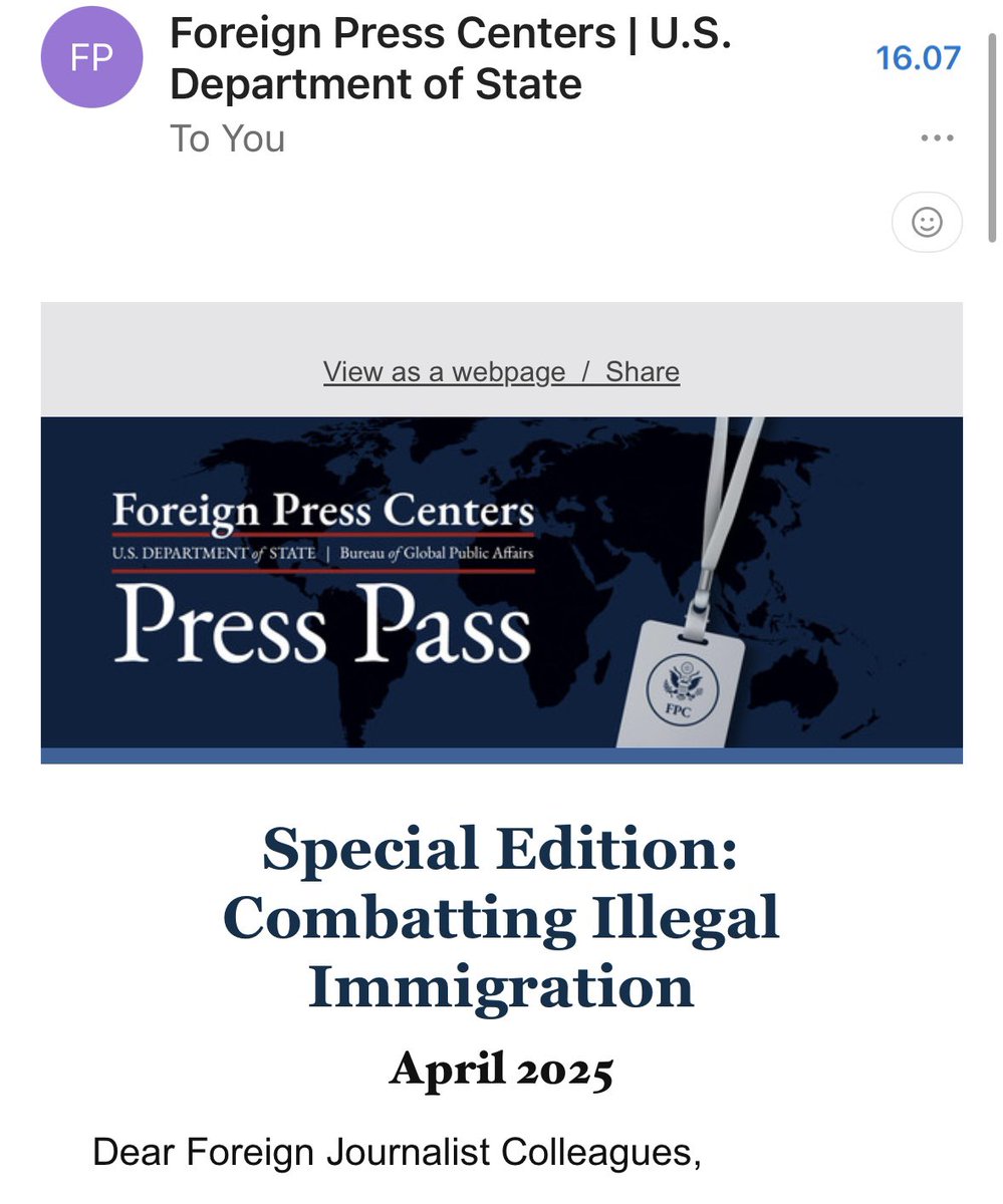 Valtion Foreign Press Centerin viikottainen infokirje on ollut tauolla. Syynä lienee mm. kiellettyjen sanojen lista (aiemmin on järjestetty infoja mm. tasa-arvoon ja ilmastonmuutokseen liittyen). Eilen tuli viestiä pitkästä aikaa. Näkökulma taitaa jatkossa olla hieman erilainen.