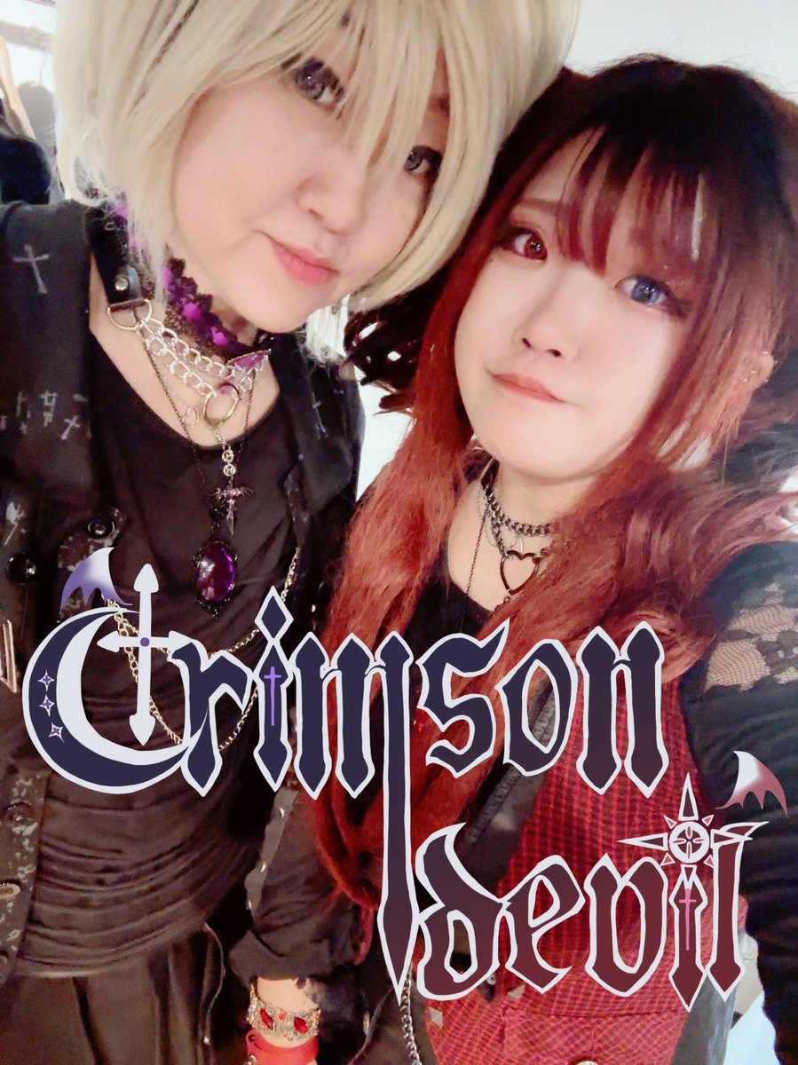 Crimson devil💜❤️ @ 4/21 飯田橋 tweet media