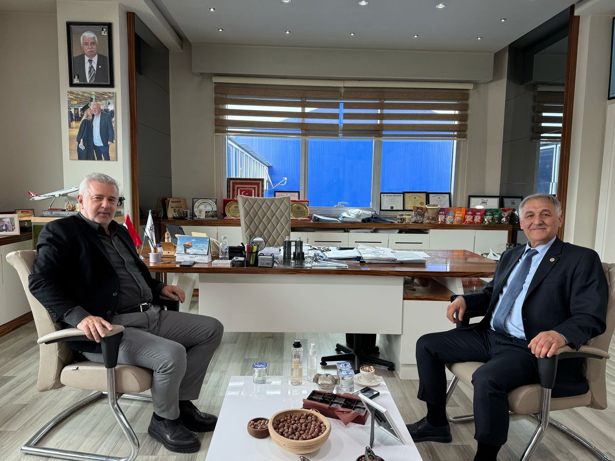 Ak Parti Ordu Milletvekili İbrahim Ufuk Kaynak, konsey başkanımız Cem Şenocak’ı ziyaret etti. 
                    instagram.com/p/DH85x7gqd4H/…