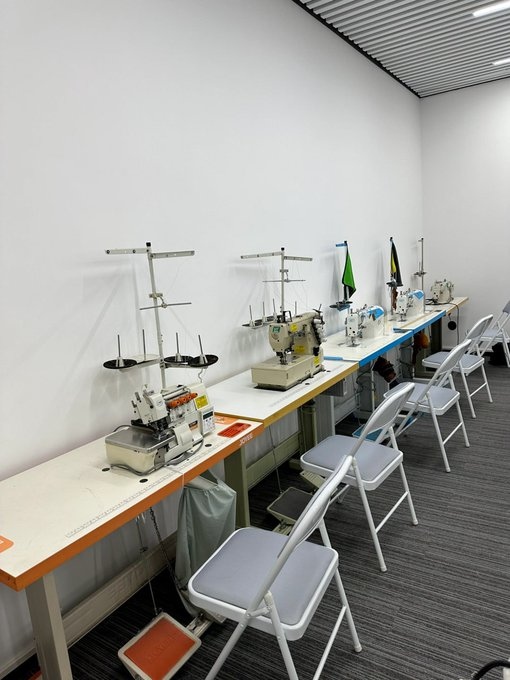 ere’s a glimpse into my fashion office, the hub of all my sewing adventures! 🎉 Every chair and machine is ready for the next big idea. What’s on your sewing list?#AnnaFashion #MyFashion