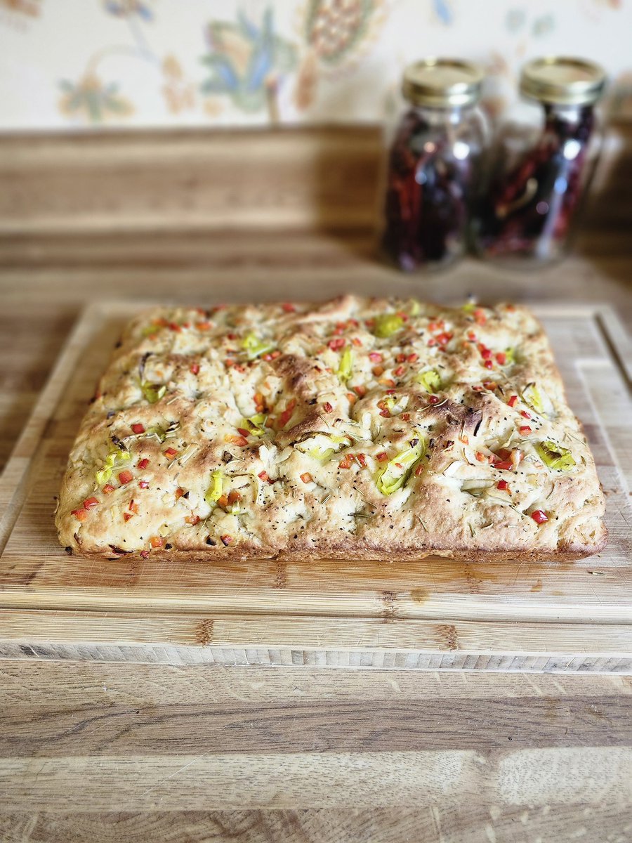 I made foccacia this morning.