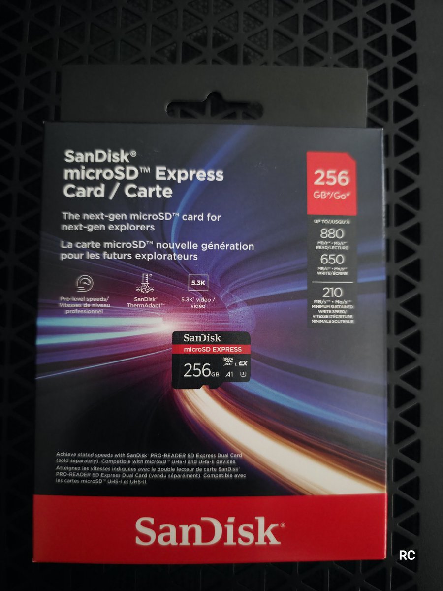 cabalcult's tweet image. I&apos;m halfway there!
#MicroSDExpress
#NintendoSwitch2